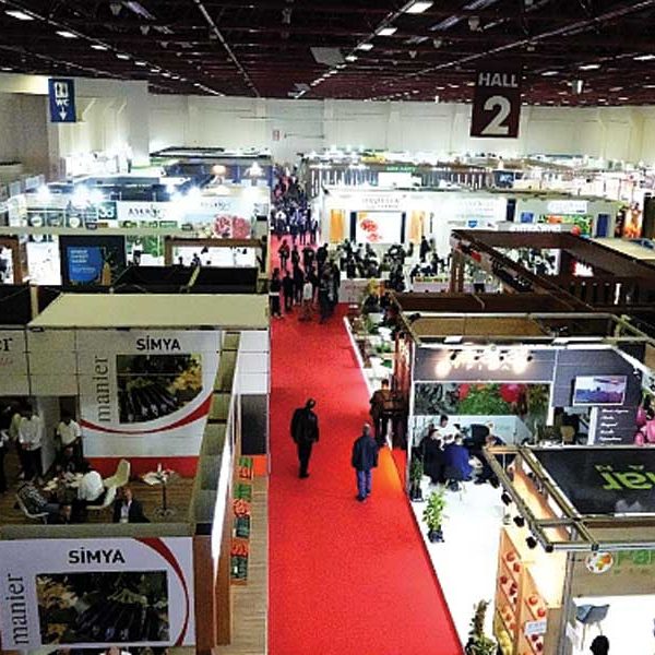 Attending the agricultural exhibition of Antalya city